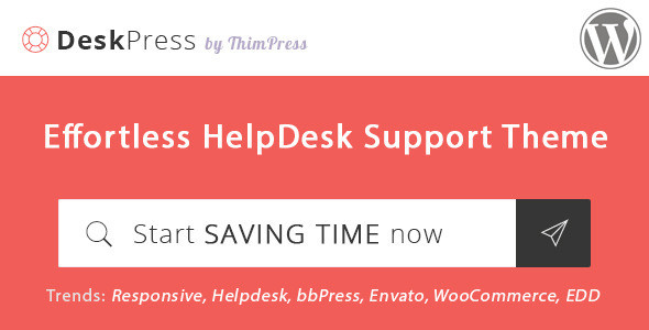 Deskpress Effortless Helpdesk Support Wordpress Wordpress Themes