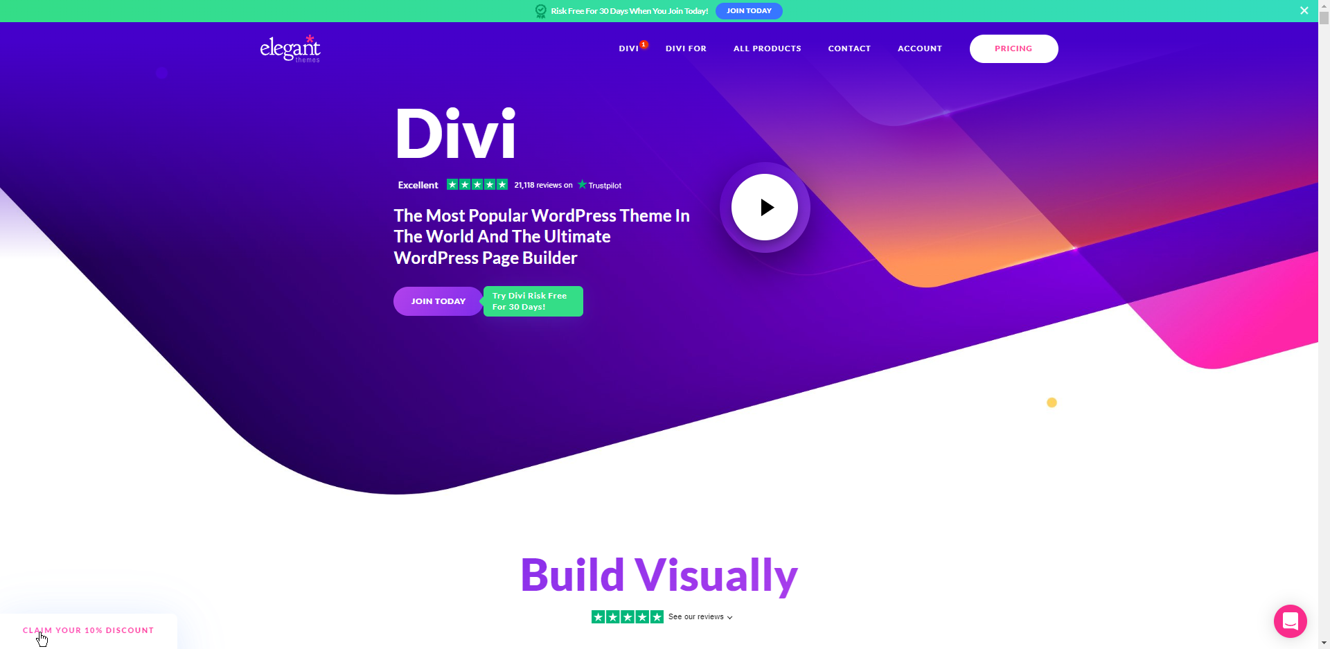 Lohnt sich das Wordpress Divi Theme + Divi Builder 2022